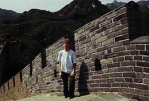 Foto: Auf der chinesichen Mauer