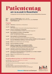 Programm Patiententag Rosenheim am 10. Oktober 2026