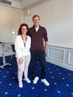 Doris Wittig-Moßner und Severin Freund