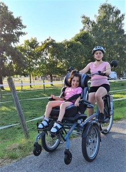 Rollstuhlfahrrad Epilepsieberatung Schwaben